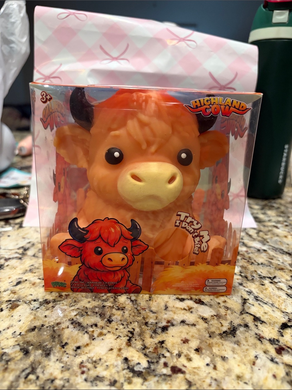 NWT Highland Cow Squishy